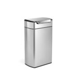 40 Litre, Rectangular Touch-Bar Bin - Image 3