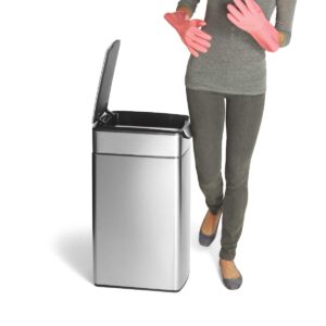 40 Litre, Slim Touch-Bar Bin - Image 4