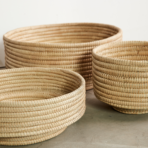 Natural Woven Dengu Basket - Image 3