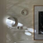 Dimple Wall Hook, Small | White Terrazzo - Image 4