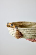 Peach Banded Betty Tray with Tassel - Image 3