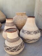 Patterned Binga Nongo Gourd Woven Basket - Image 16