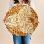 Maua Banana Bark Wall Basket