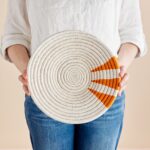 Moja Orange Wall Basket