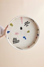 Mosaic Woven Nesting Tray - Image 4