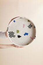 Mosaic Woven Nesting Tray - Image 5