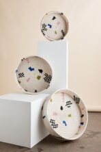 Mosaic Woven Nesting Tray - Image 2