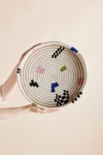 Mosaic Woven Nesting Tray - Image 3