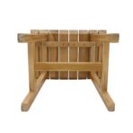 Phoenix Natural Teak Shower and Bath Slatted Stool - Image 5