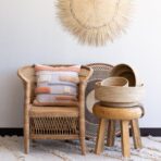 Natural Woven Dengu Basket - Image 2