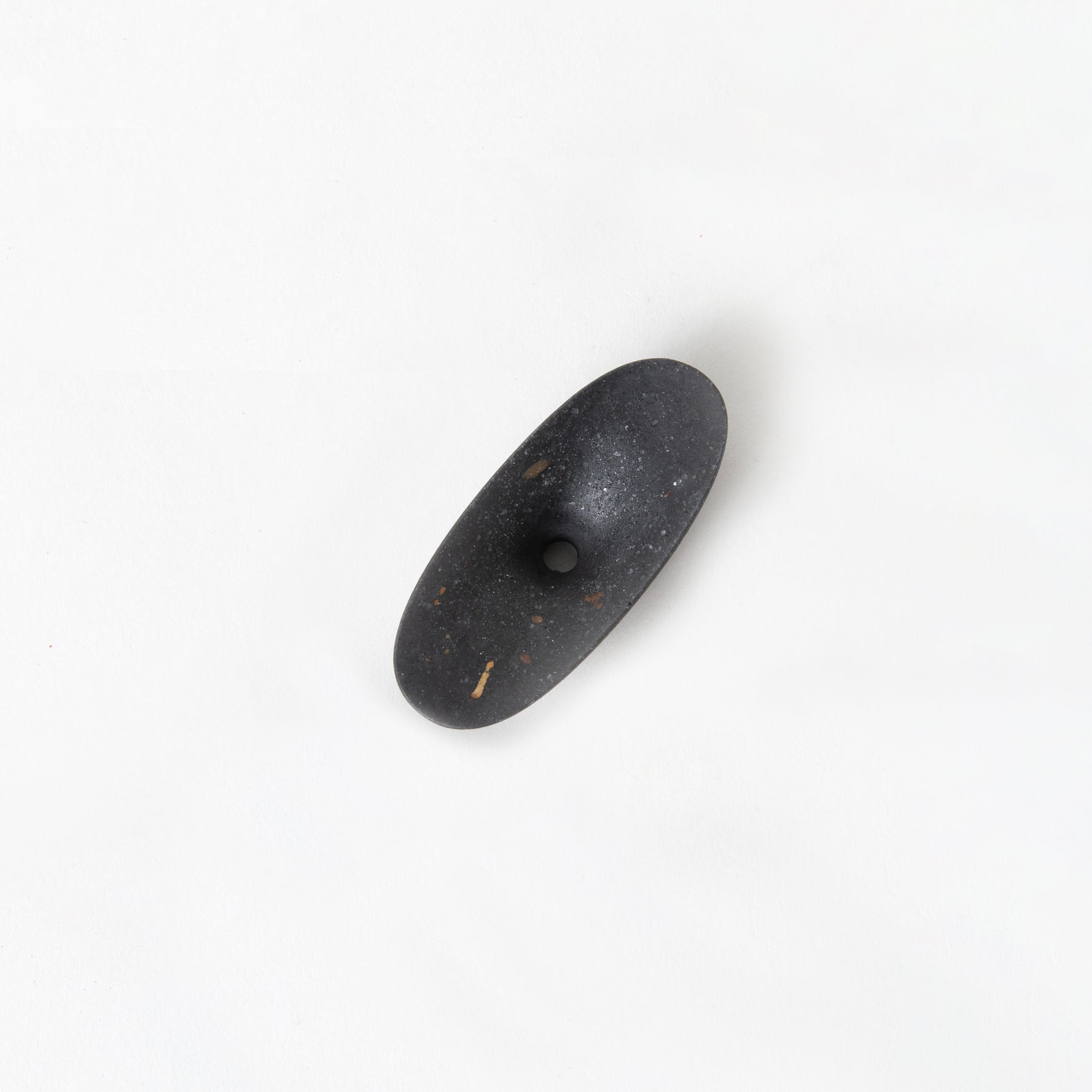 dimple_coat_hook_black.jpg Dimple Coat Hook | Black Terrazzo - Image 1
