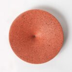 Dimple Wall Hook, Large | Coral Terrazzo