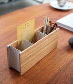Desk Organizer - Steel + Wood - Image 6