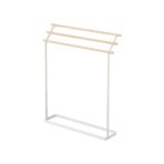 Bath Towel Rack (32" H)  - Steel + Wood - Image 6