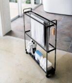 Rolling Towel Rack (33" H)  - Steel - Image 6