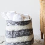 Ingobozi Woven Wool African Storage Basket