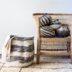 Ingobozi Woven Wool African Storage Basket - Image 3