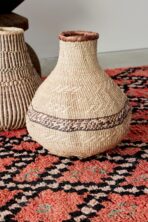 Patterned Binga Nongo Gourd Woven Basket - Image 7