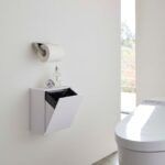 Wall-Mounted Storage or Trash Bin